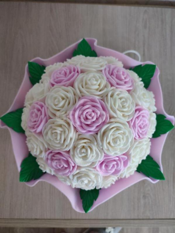 Настольный светильник-букет ,светится полностью шар. - Орск