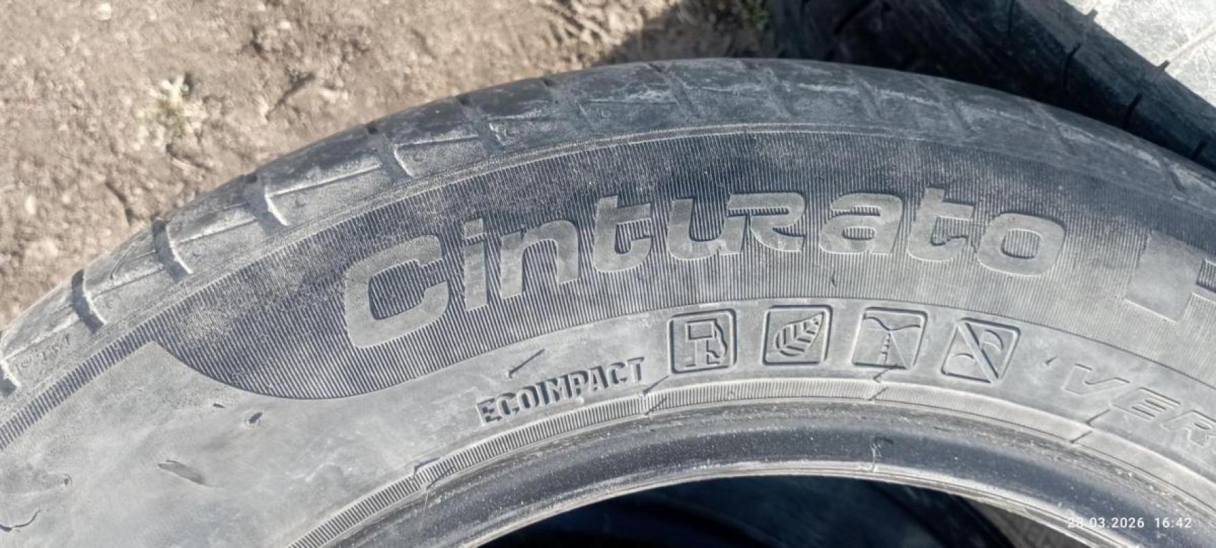 4 шины Пирелли лето 185/60 r14, целые, без грыж, 3 нормальные, 1 плохинькая, на докатку пойдет. - Орск