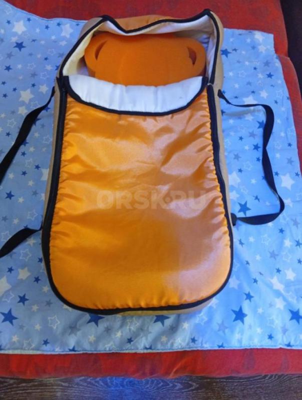 Детская переноска, в хорошем состоянии, удобно переносить малыша и гулять. - Орск