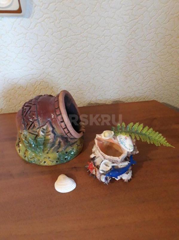 Кувшин для аквариума + сувенир - Орск