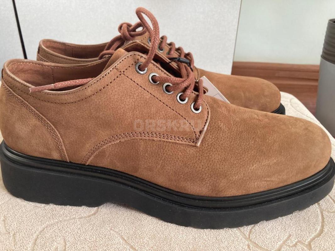 Туфли мужские 45 размер, Calvin Klein, натуральная замша, с этикеткой, привезли из Европы - Орск