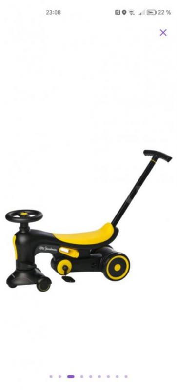 Детский велосипед 4в1 - это многофункциональная машинка каталка для детей из сверхпрочного и безопас - Орск