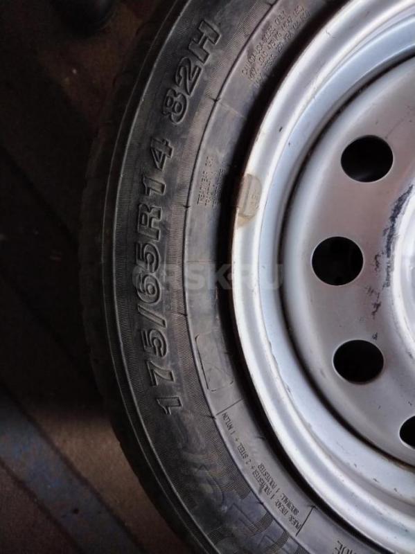 Комплект летних колёс в сборе на ВАЗ в хорошем состоянии, два баллона Formula, два баллона Belshina, - Орск