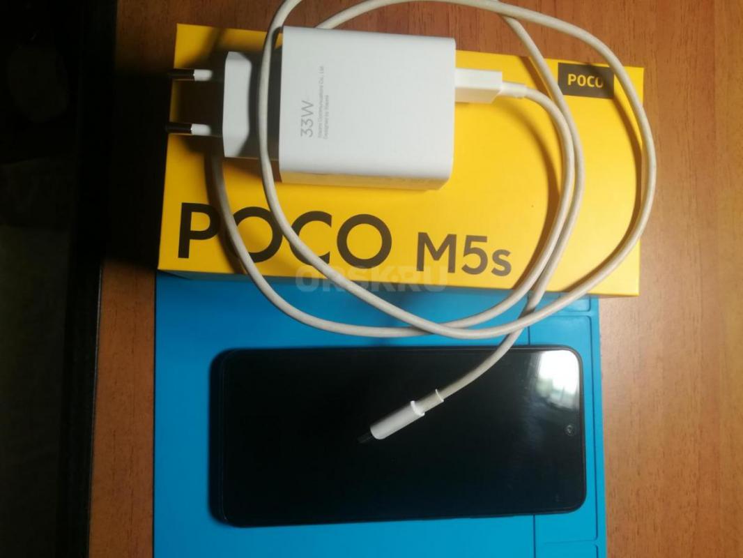 Продам смартфон POCO M5s 128 ГБ, Основная камера 64+8+2+2 Мп, Фронтальная камера 13Мп. - Орск