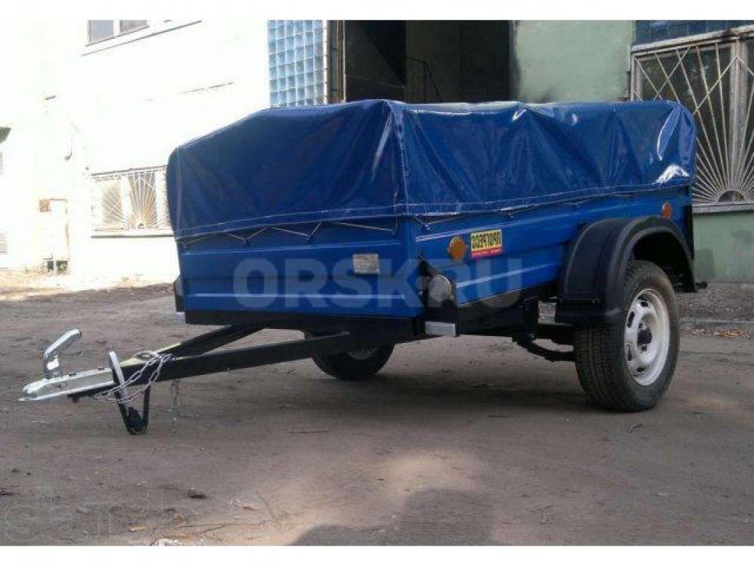 Продам новый прицеп,цельнометаллический,крепкий, Новоорск. - Орск