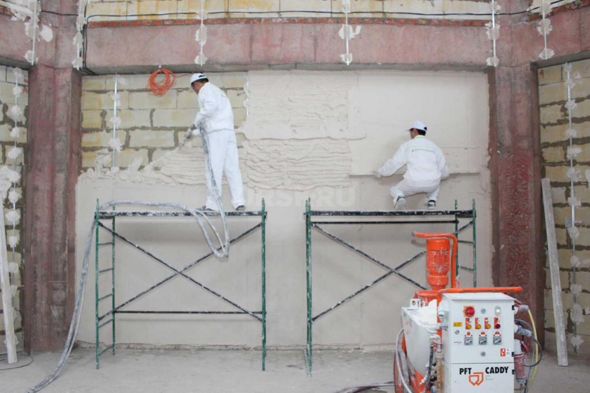 Предлагаем услуги по механизированной штукатурке любой сложности 
У нас собственное профессионально - Орск