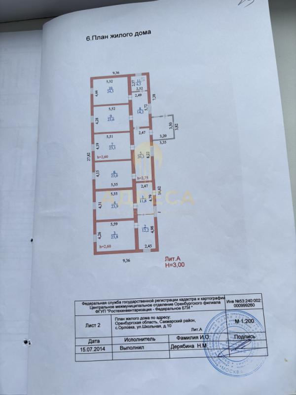 Продаётся дом в посёлке Орловка, Сакмарского района! - Орловка