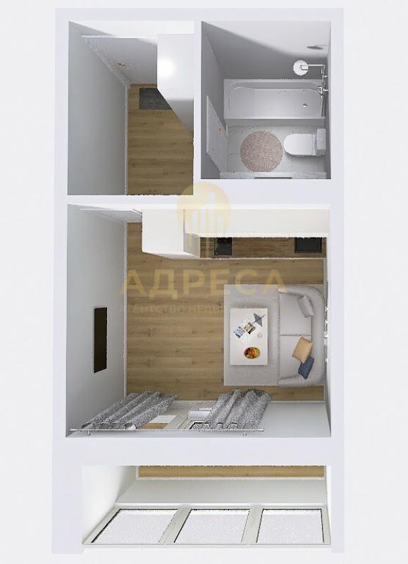 Предлагаем вашему вниманию квартиру-студию в престижном районе нашего города ЖК &laquo;Притяжени - Оренбург