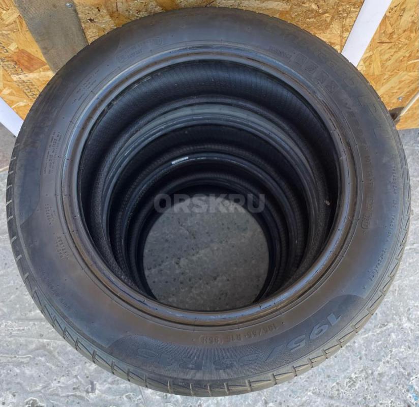 Продам лентюю резину пирелли 15/195/55 докать комплект 2000р - Орск