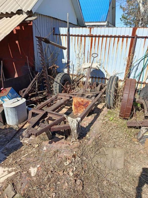 продам сельхозтехнику, трактор (в запасе 2 двигателя), косилка конная, грабли конные - Орск