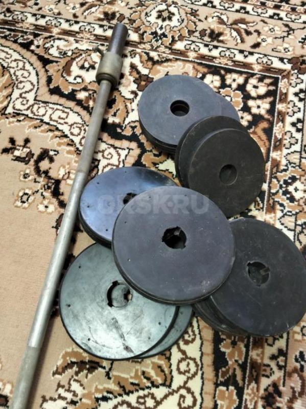 Штанга вес 70 кг.. - Орск