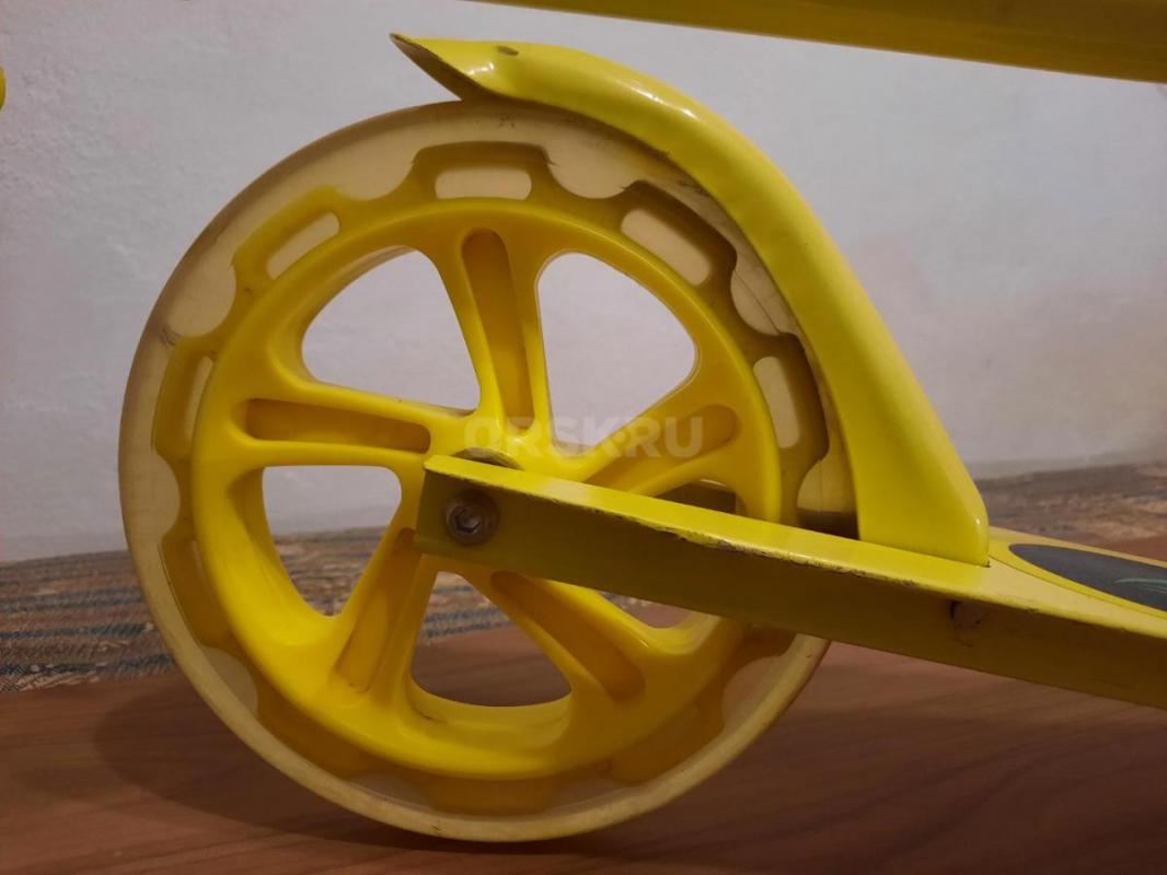 Самокат складной городской, регулируемая высота рулевой стойки - 91-96-100 см, тип тормоза ножной, д - Орск