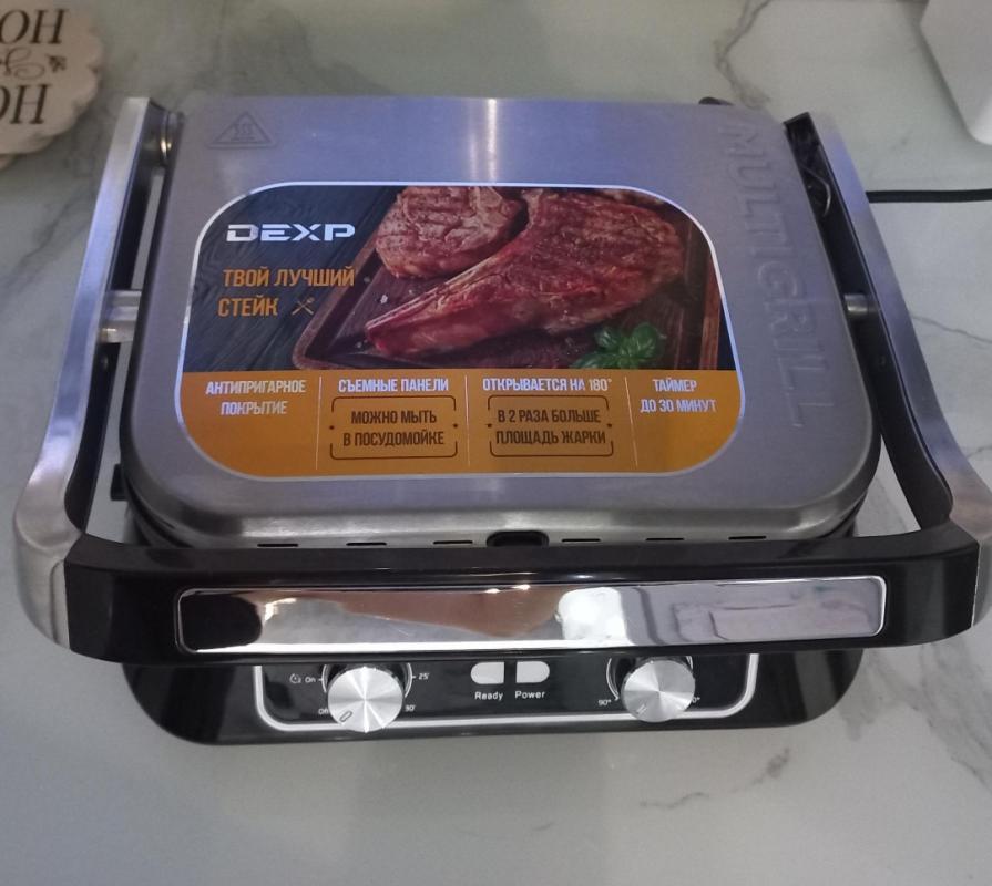 Продам Гриль DEXP MGL-2000 в отличном состоянии для приготовления вкусной и полезной еды . - Новотроицк