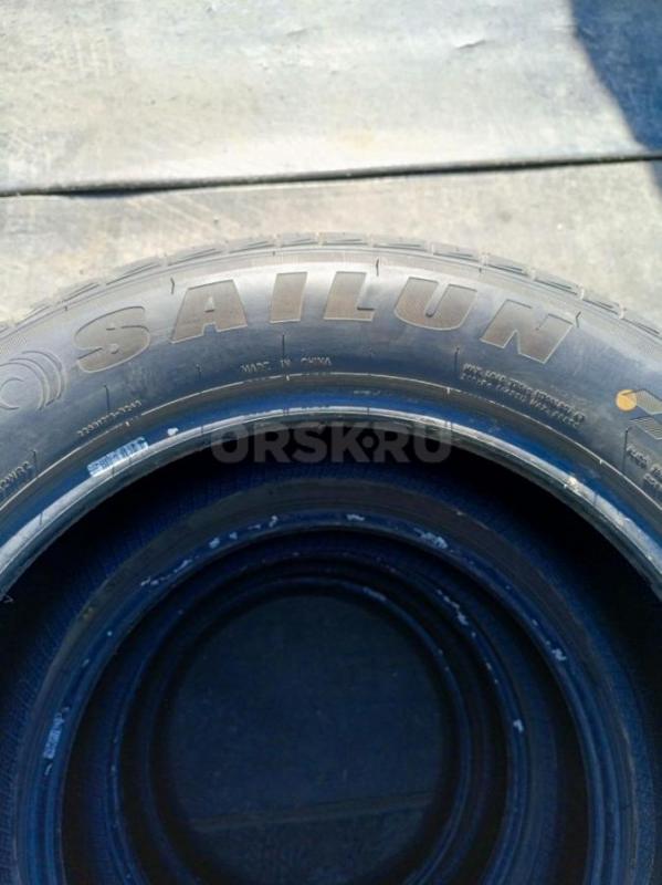 Продам комплект летней резины SAILUN выпуск 50 неделя 2024г Размер 225.60.17. - Орск