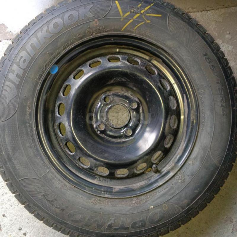 Летние шины HANKOOK OPTIMO K715 89 H  185/75 R14 (б/у), 4 шт., состояние почти новые(пробег 1000 км. - Орск