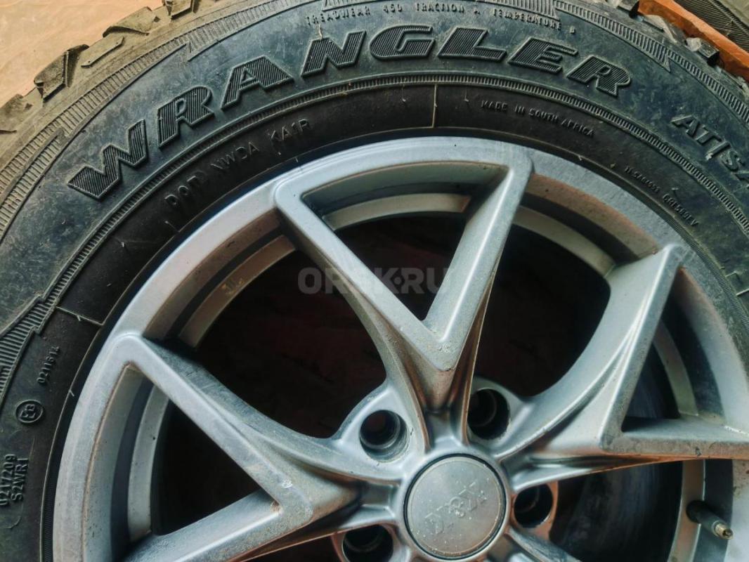 Продам резину в сборе с литыми алюминиевыми дисками. - Орск