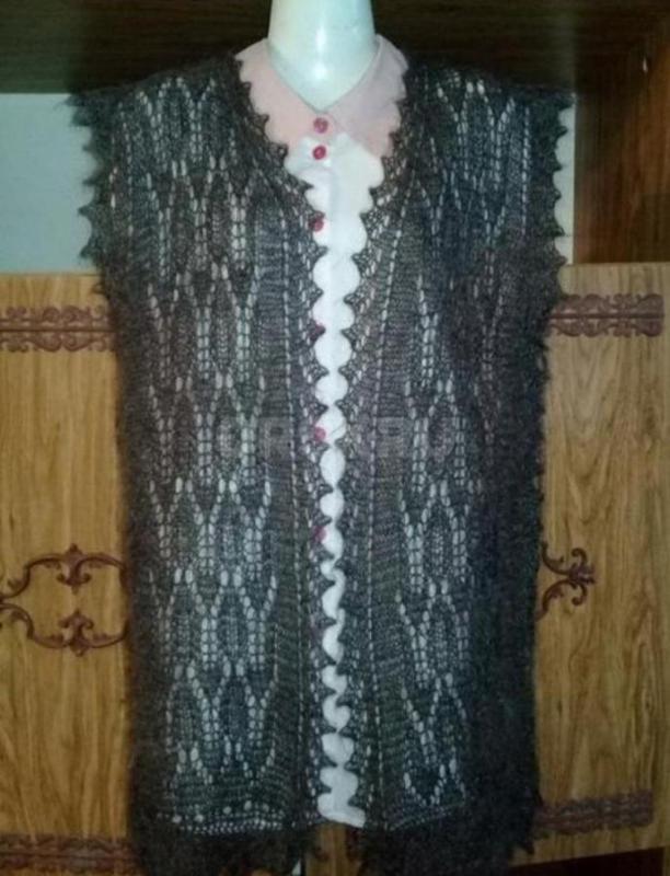 Вяжем на заказ мягкие,лёгкие,пушистые кардиганы , паутинки, палантины, косынки. - Орск