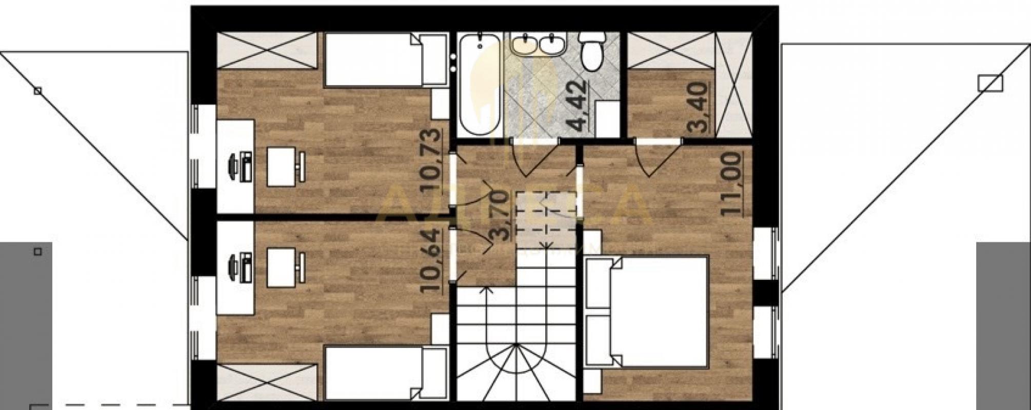 Продается таунхаус в Экодолье. - Ивановка