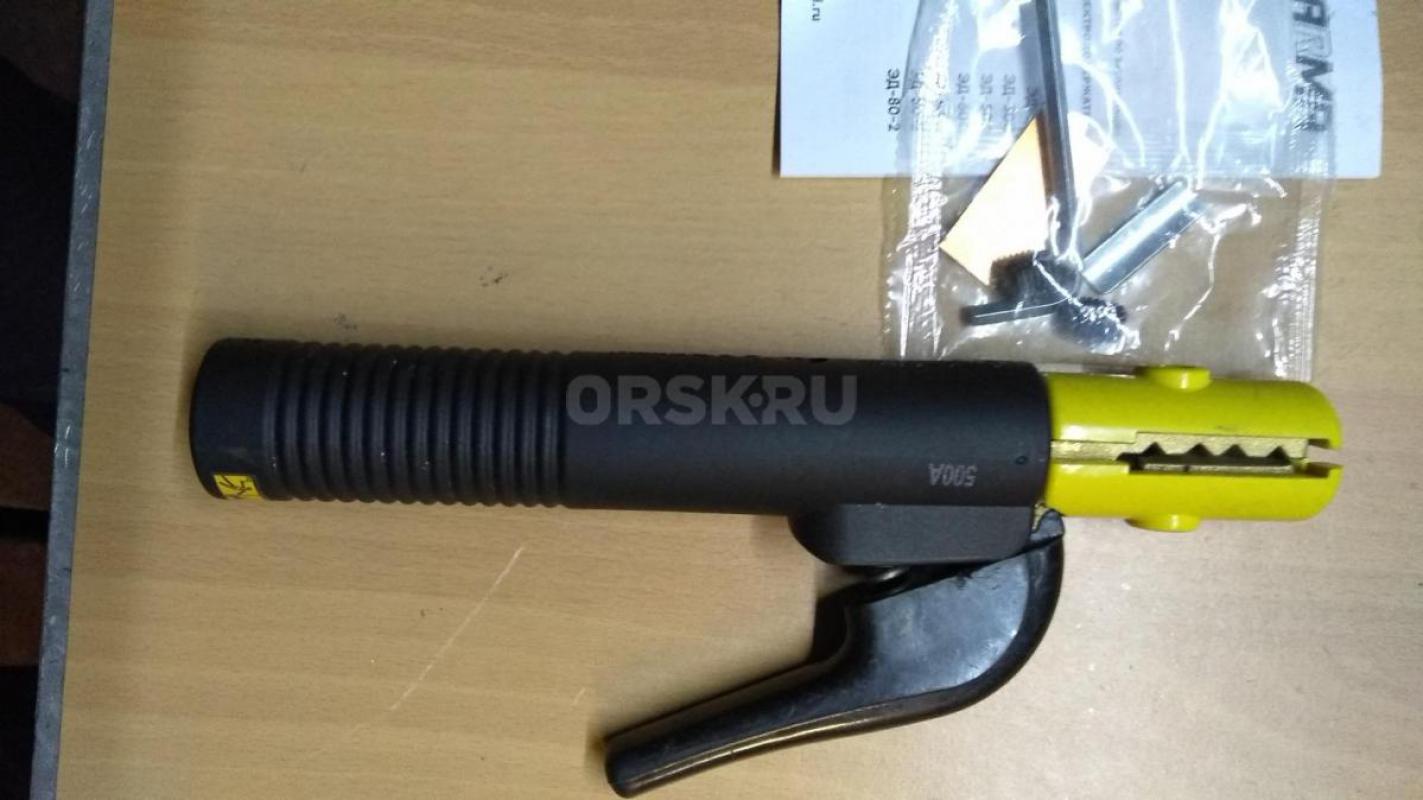Держак сварочный латунь 500 ампер , район 240 квартал  , 500₽ - Орск