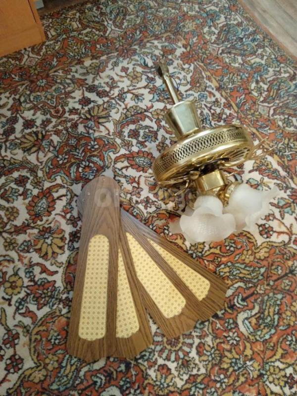 Подвесная люстра вентилятор. - Орск