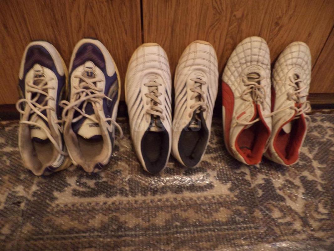 Кроссовки бу. три поры 40, 41р. - Орск