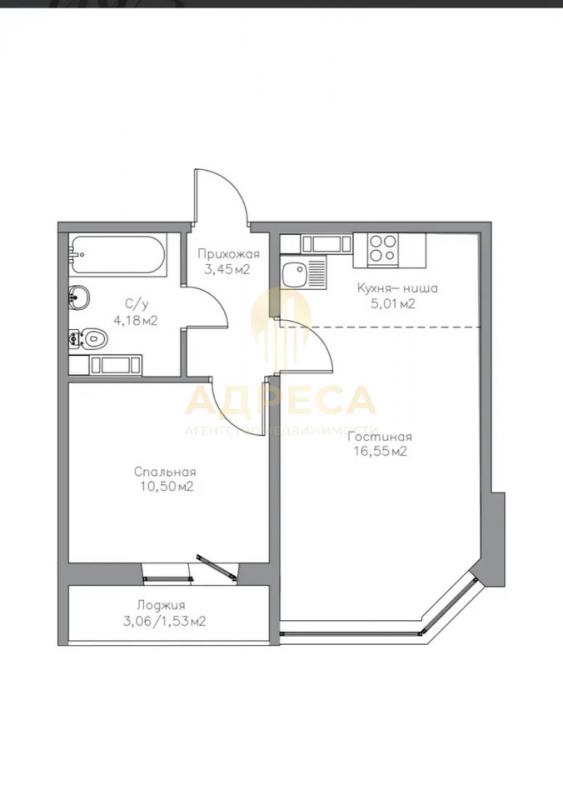 Продается большая, просторная однокомнатная квартира. - Оренбург