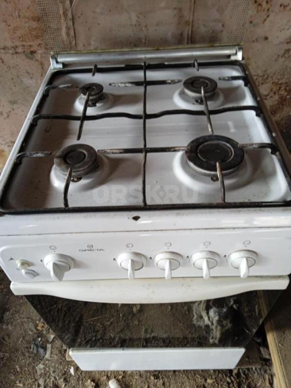 Газовая плита с эл. розжигом рабочая. - Орск