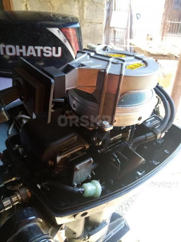 Продам японца Tohatsu 9.8 двигатель в отличном состоянии,установлена световая катушка (генератор)выд - Орск