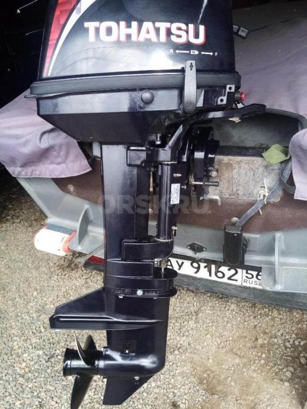 Продам японца Tohatsu 9.8 двигатель в отличном состоянии,установлена световая катушка (генератор)выд - Орск
