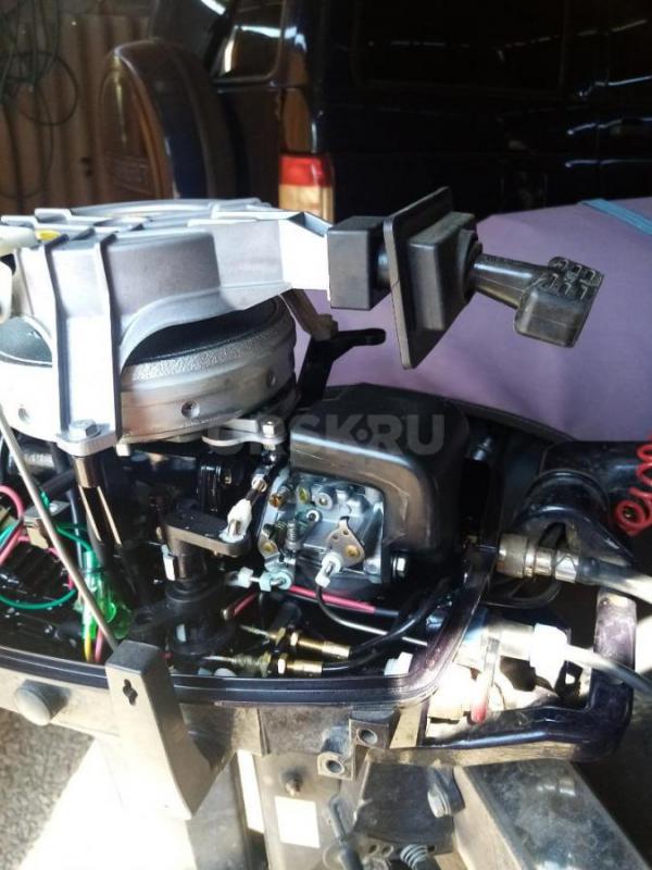 Продам японца Tohatsu 9.8 двигатель в отличном состоянии,установлена световая катушка (генератор)выд - Орск