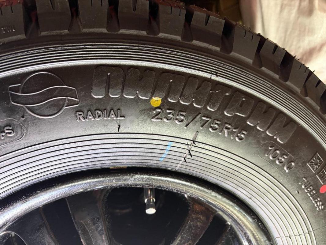 Продам летние шины 235/75 R 15  КАМА пилигрим  в сборе со штампованными дисками, отбалансированные, - Орск