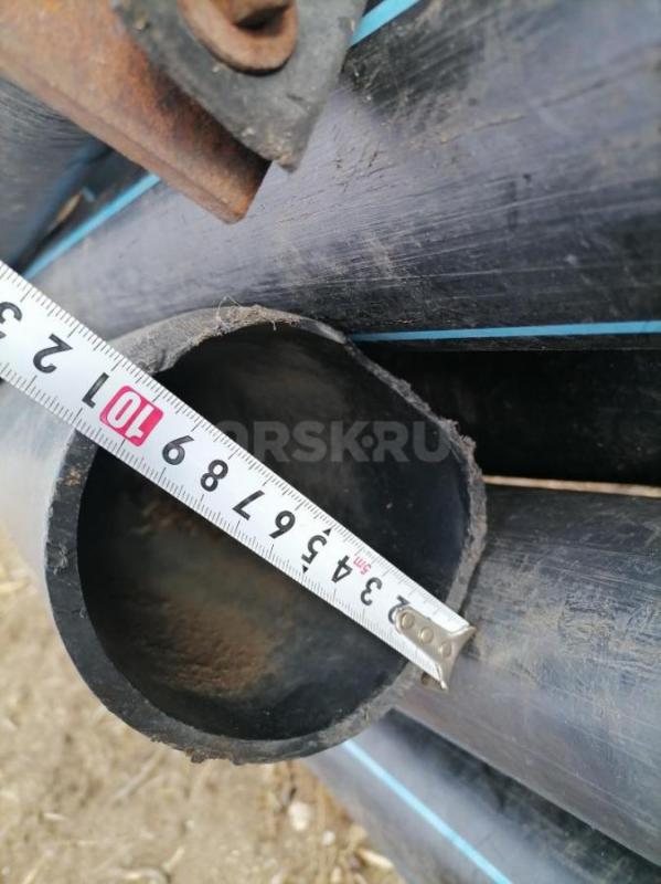 Продам трубы пнд 17шт по 10м итого 170м диаметр 80. - Орск