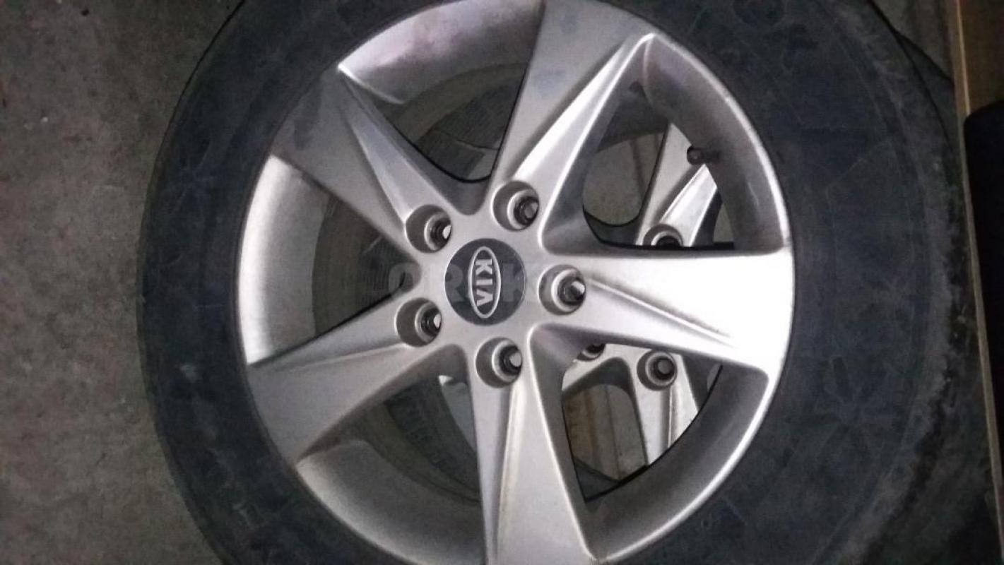 195/65/15  Комплект колес Виатти, диски в отличном состоянии, протектор хороший стояли на кия подход - Орск