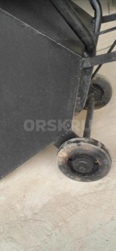 Продам новая, самодельная очень прочная строительная тачка, тележка сдвумя колёсами на подчипниках з - Орск