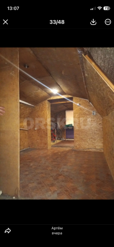 Дом на участке за п Звёздный 8 соток СНТ 13 С от центрального въезда 2 участок номер участка 101 В д - Орск