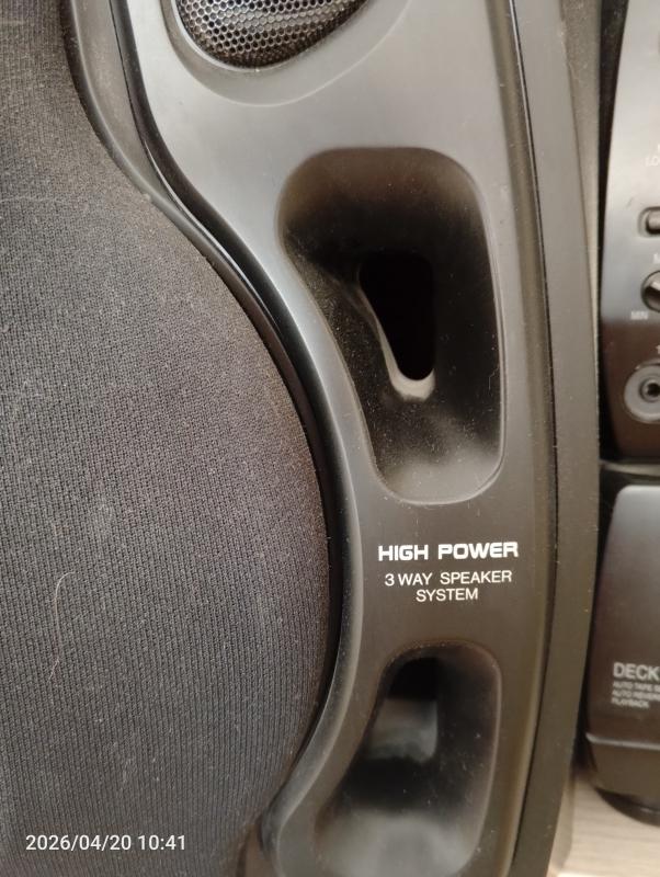 Музыкальный центр с двумя колонками Панасоник - Новотроицк