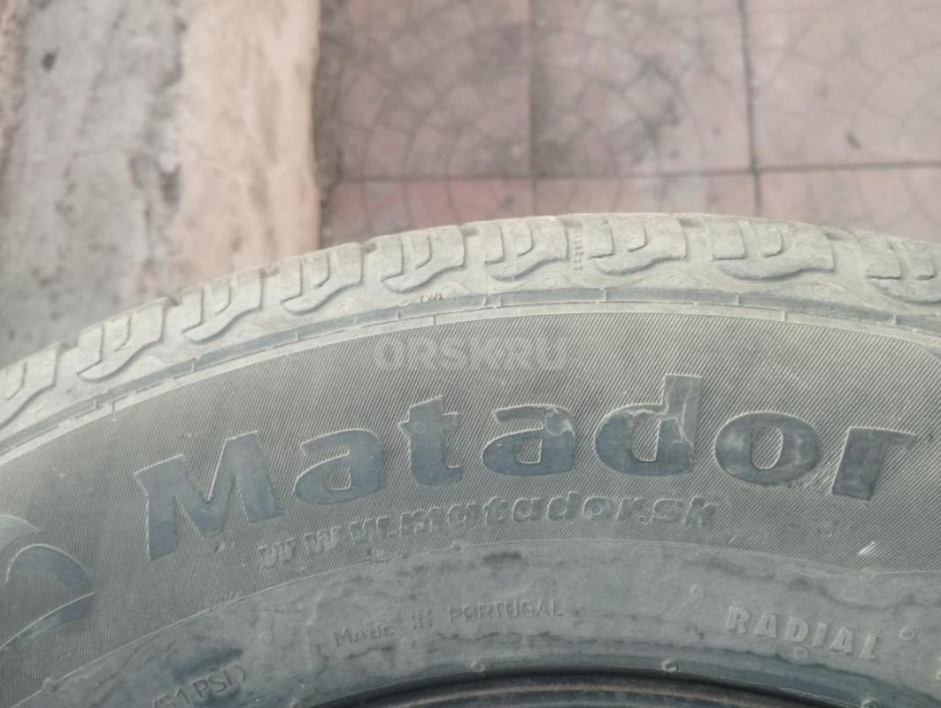 Колёса в сборе с резиной  215/70/р16 на ниву в хорошем сохране . - Орск