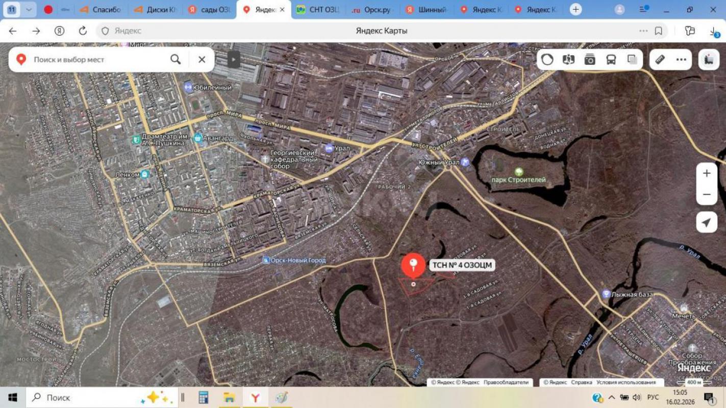 Продам САД ОЗЦМ !!! 2х этажный дом (5.2 * 3.2), электричество, скважина, бак, плодовые насаждения! - Орск