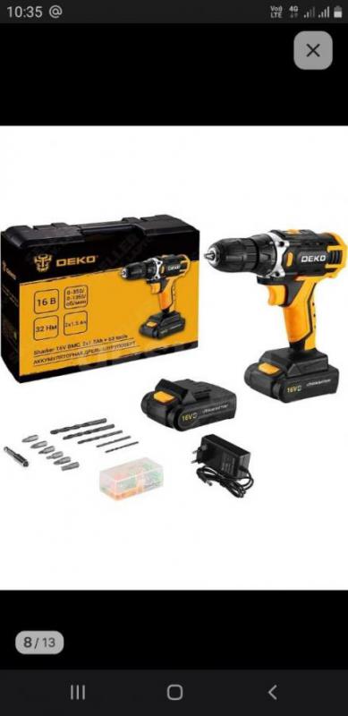 Продам шуруповерт, новый в упаковке. - Орск