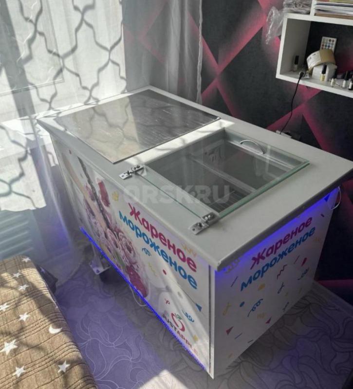 Продам морозильный аппарат для жареного (тайского) мороженого JUST APPLE. - Орск