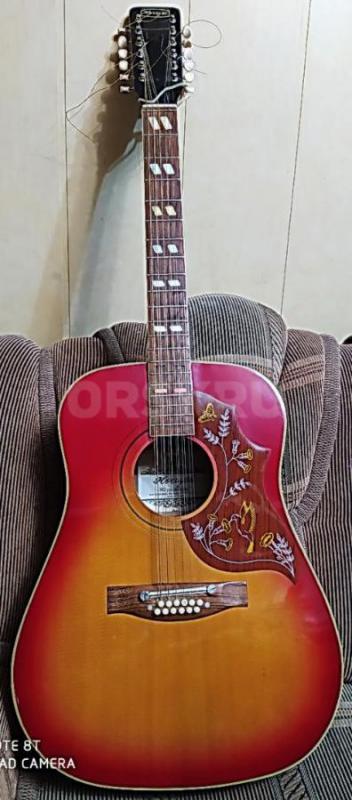 Гитару  концертная 12 струнная дека большая Корея. - Орск