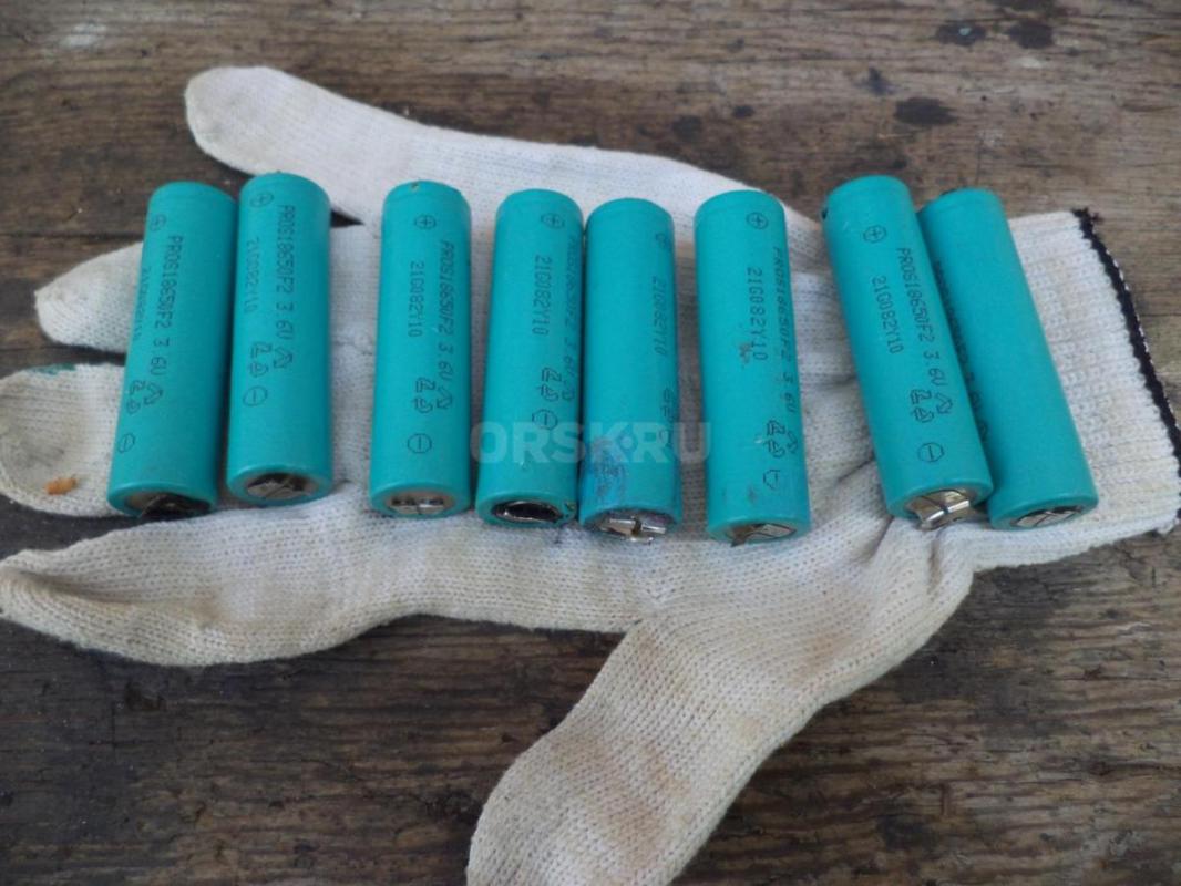 Аккумуляторы литевые бу. - Орск