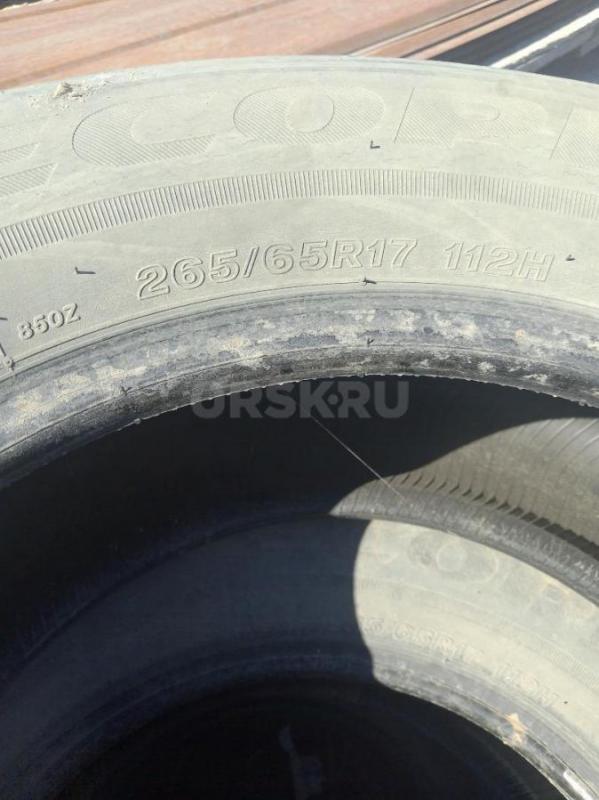 Шины бриджстоун 265/65/17 по 500р шт. - Орск