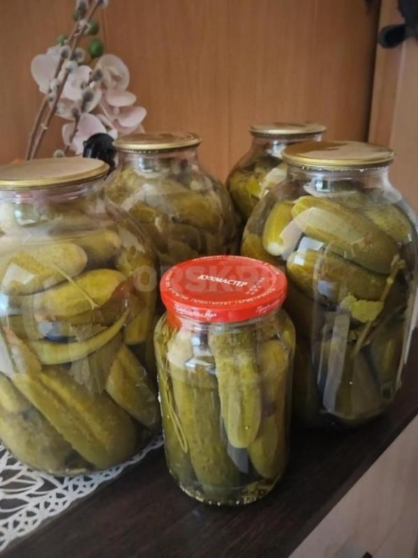 Продам консервированные огурцы 3 - х . - Орск