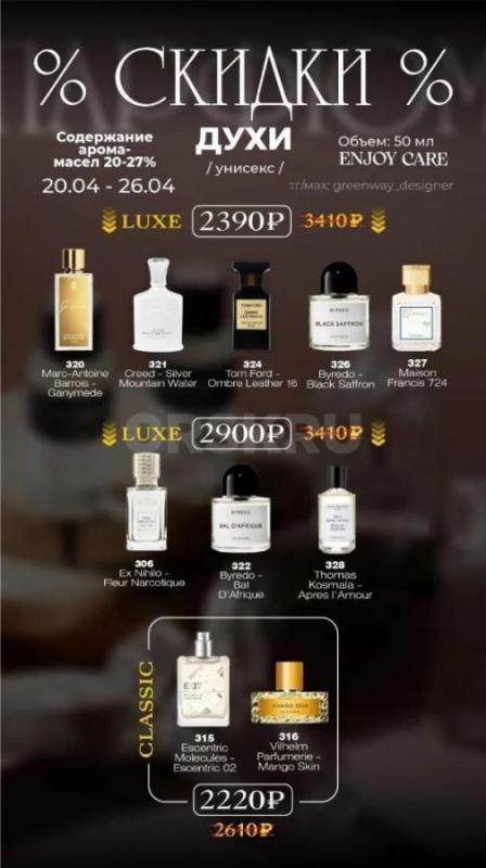 Качественные духи. - Орск