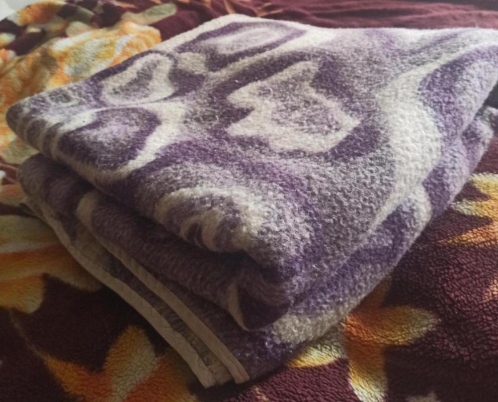 Одеяло чистошеpcтяное 2-спальное, CСCP, . - Орск