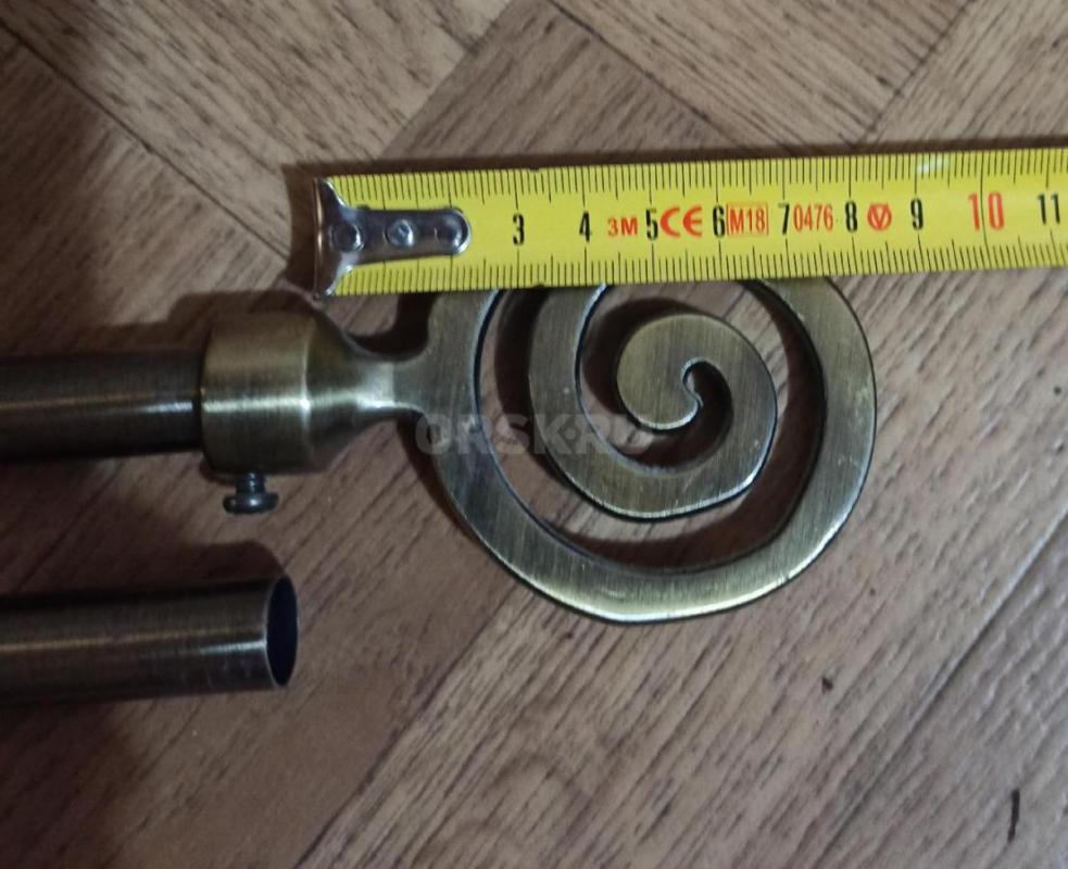 Карниз /гардина для штор двухрядный металлический под бронзу д

Длина 240 см 5 мм или 2,4м плюс 5 - Орск