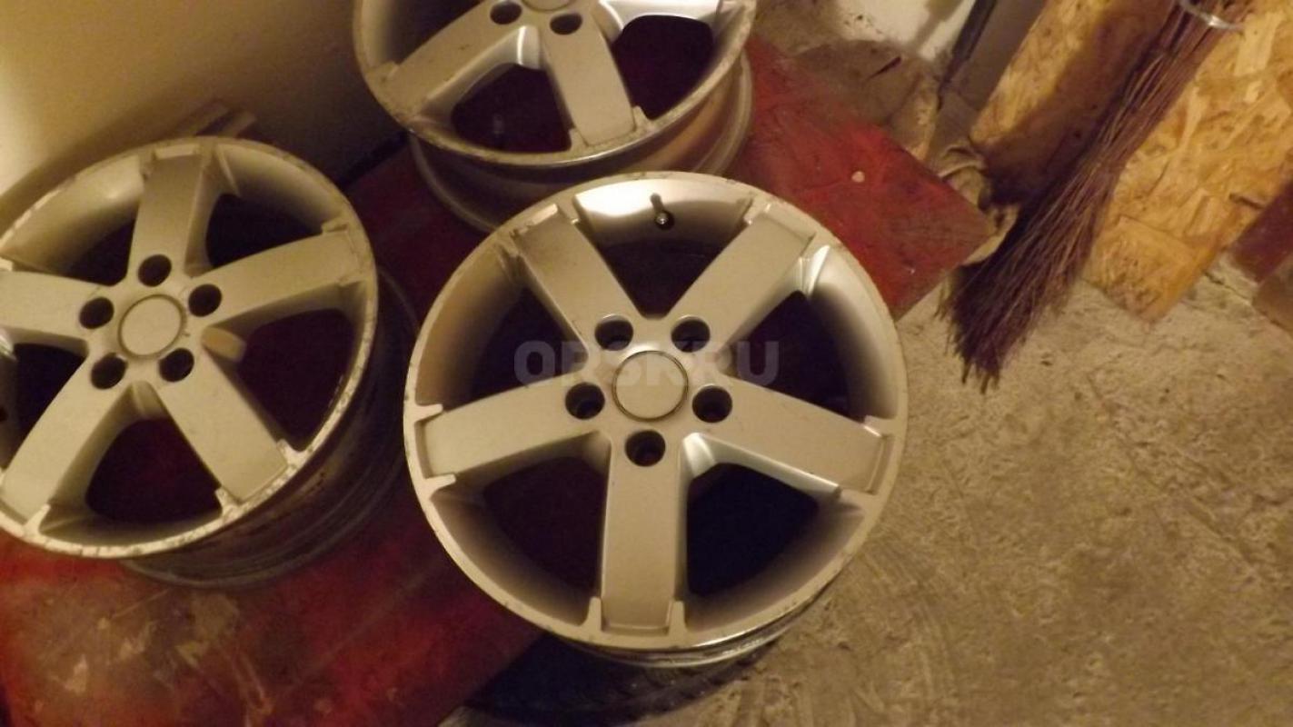Продам литые колёсные диски Форд Фокус 15", 4 шт, не биты, не варены, ровные. - Орск