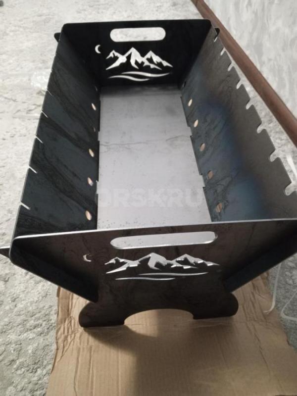 Продам новый разборный мангал, размером 50х30 см, толщина металла 2мм. - Орск