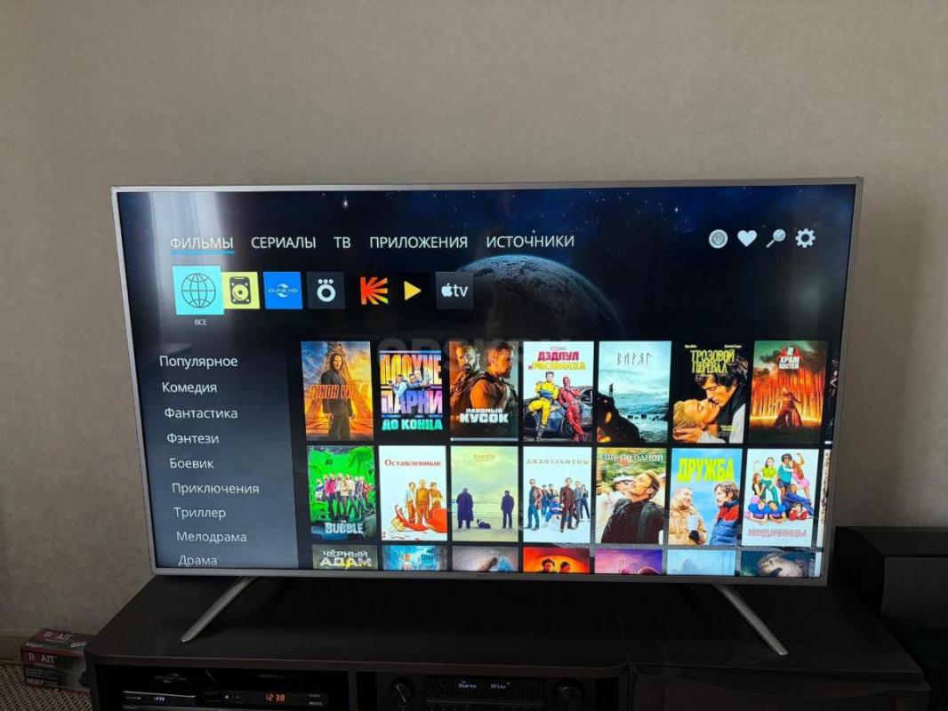 Продам телевизор DEXP серия 9000, диагональ 65 дюймов (165 см), 4 K, SMART TV,  в хорошем состоянии. - Орск